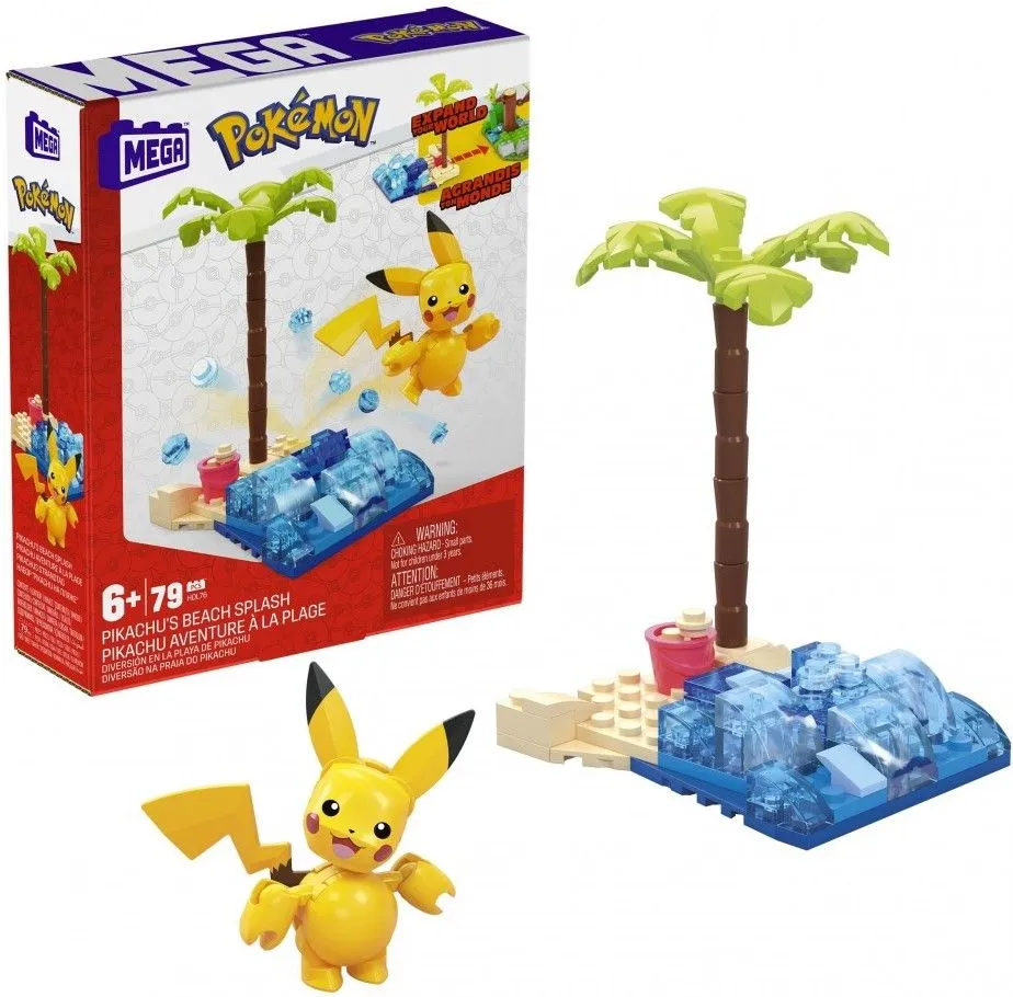 Mattel Mega Pokemon Adventure Builder Φιγούρα Και Αξεσουάρ (HDL75) 1 Mattel Mega Pokemon Adventure Builder Φιγούρα Και Αξεσουάρ (HDL75)