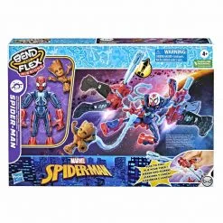 Hasbro Spiderman Bend And Flex Spd Space Mission Jet (F3739)