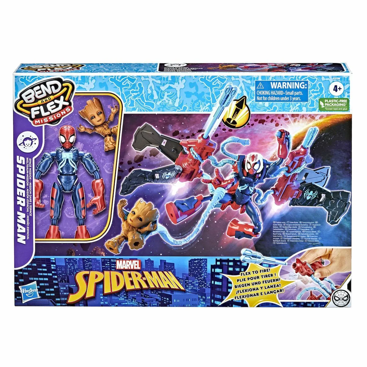 Hasbro Spiderman Bend And Flex Spd Space Mission Jet (F3739) 1 Hasbro Spiderman Bend And Flex Spd Space Mission Jet (F3739)