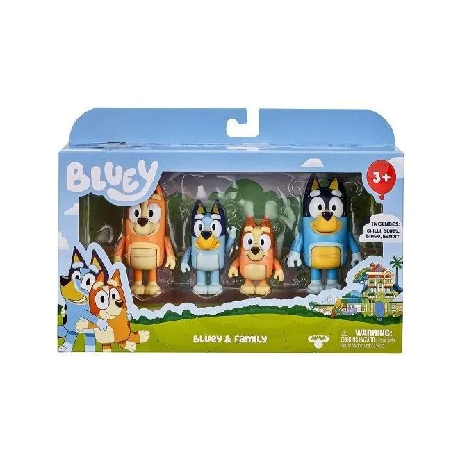 Giochi Preziosi Bluey Φιγούρα 4Pack 2 Σχέδια (BLY09000) 2 Giochi Preziosi Bluey Φιγούρα 4Pack 2 Σχέδια (BLY09000) - Image 2