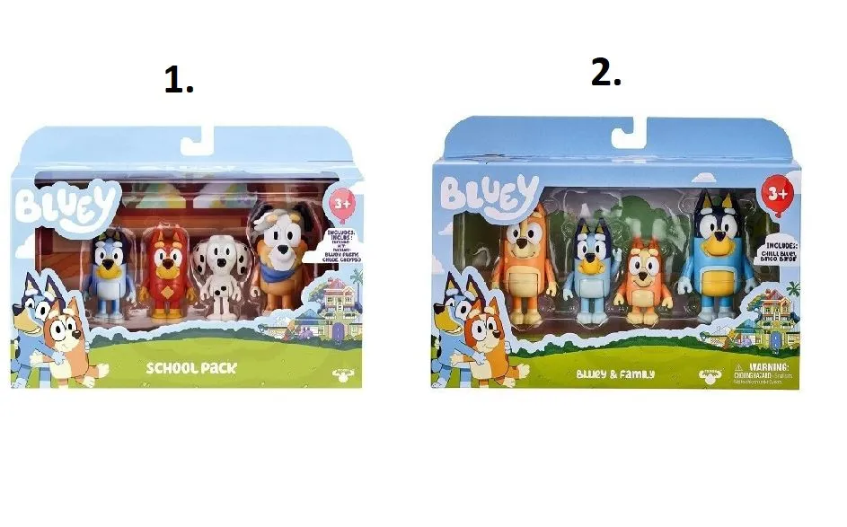 Giochi Preziosi Bluey Φιγούρα 4Pack 2 Σχέδια (BLY09000) 4 Giochi Preziosi Bluey Φιγούρα 4Pack 2 Σχέδια (BLY09000) - Image 4