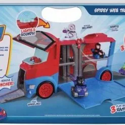 Spidey Νταλίκα με Ήχο και Φως 35 εκ. Μαζί Με 2 Φιγούρες (JWS00051) -Φιγούρες Δράσης Εκπτώσεις 221683 4