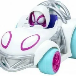 Spidey Pull Back Όχημα Με Φιγούρα 15εκ. W2 Ghost-Spider (JWS00014-A)