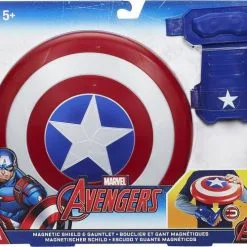 Φιγούρες Δράσης Εκπτώσεις 18 Hasbro Captain America Μαγνητικη Ασπιδα Και Γαντι (B9944)