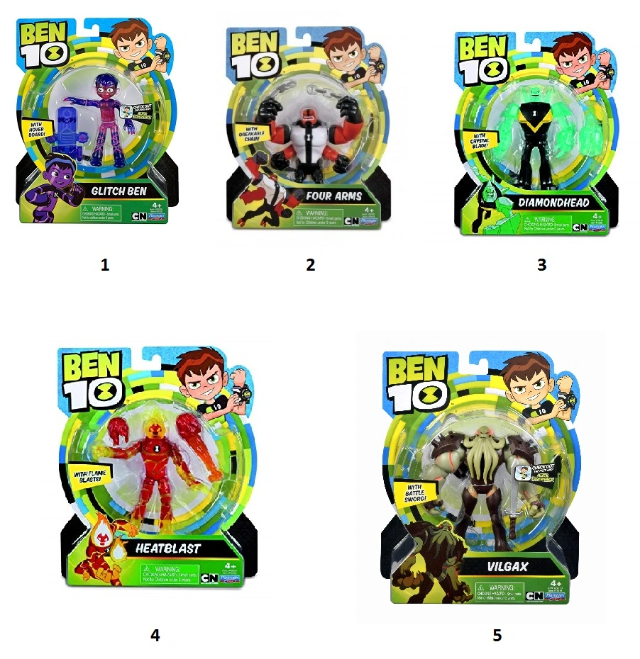 Giochi Preziosi Ben 10 Βασικη Φιγουρα 10Εκατοστων Σε 8 Σχεδια (BEN00000) 2 Giochi Preziosi Ben 10 Βασικη Φιγουρα 10Εκατοστων Σε 8 Σχεδια (BEN00000) - Image 2