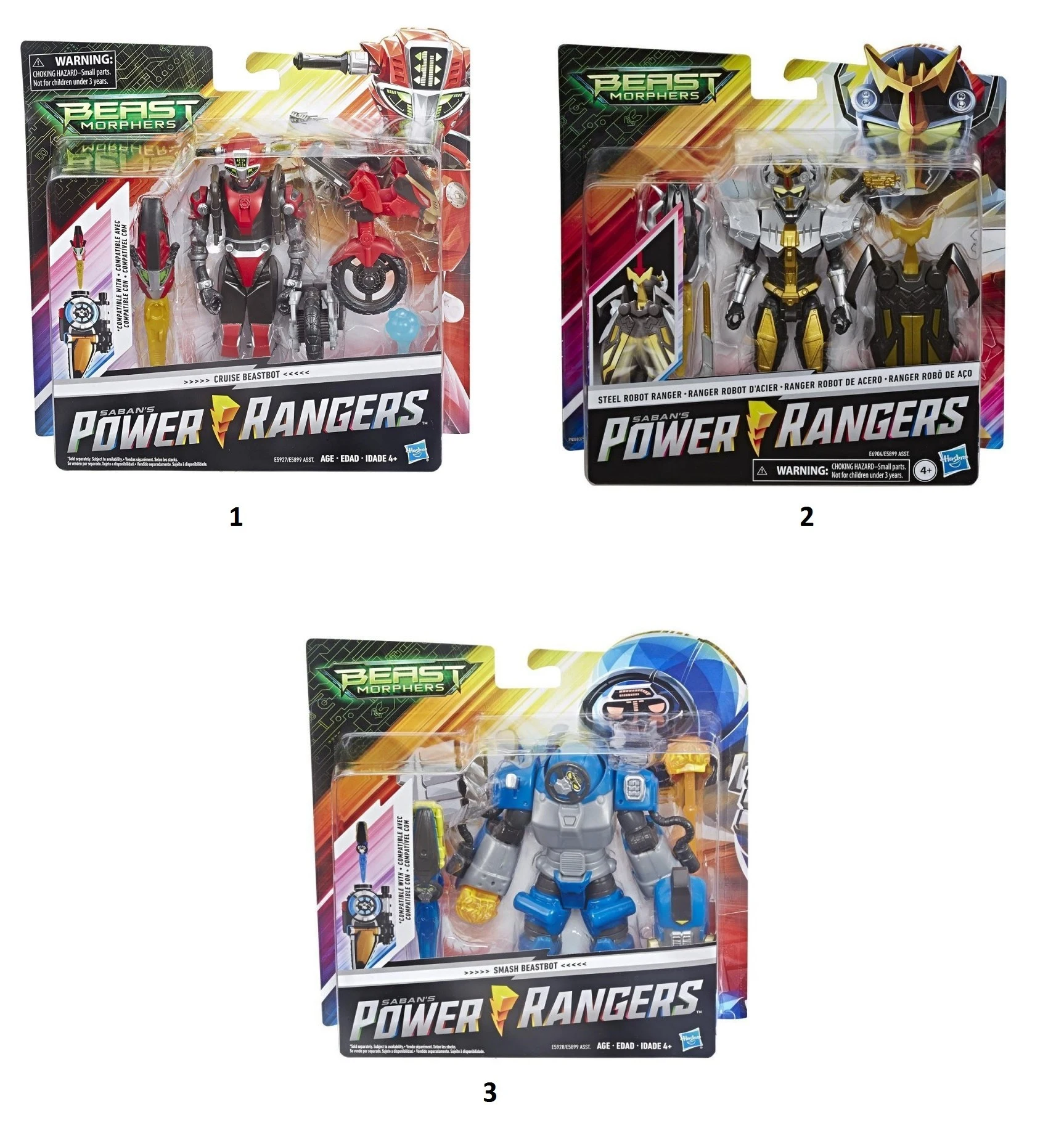 Hasbro Power Rangers Φιγουρα 6In Beast Morphers Deluxe Figure (E5899) 2 Hasbro Power Rangers Φιγουρα 6In Beast Morphers Deluxe Figure (E5899) - Image 2