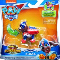 Paw Patrol Mighty Pups Super Paws Κουταβάκια Ήρωες Zuma (055689) -Φιγούρες Δράσης Εκπτώσεις 687954 1