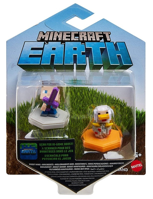 Mattel Φιγούρες Minecraft Earth Σετ Των 2 Με Τσιπάκι (GKT41) 1 Mattel Φιγούρες Minecraft Earth Σετ Των 2 Με Τσιπάκι (GKT41)