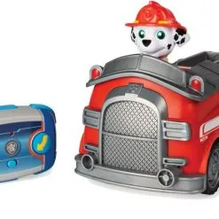 Paw Patrol Τηλεκατευθυνόμενο Πυροσβεστικό Όχημα Marshall (6054195) -Φιγούρες Δράσης Εκπτώσεις 692452 1