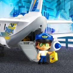 Giochi Preziosi Pinypon Action Αεροπλάνο: Περιπέτεια στον Αέρα (700015149) -Φιγούρες Δράσης Εκπτώσεις 693615 1