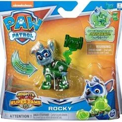 Paw Patrol Mighty Pups Super Paws Κουταβάκια Ήρωες Rocky (055688)