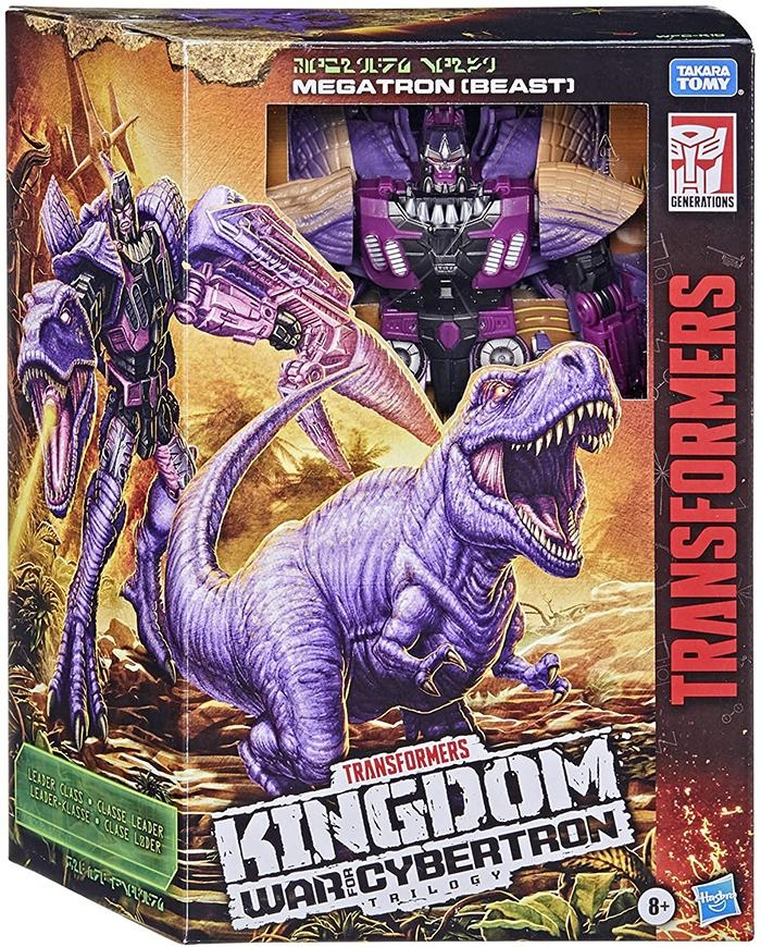 Hasbro Transformers Generations War For Cybertron: Kingdom Leader Trex Megatron (F0698) 10 Hasbro Transformers Generations War For Cybertron: Kingdom Leader Trex Megatron (F0698) - Image 10